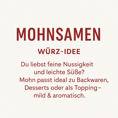 Mohnsamen
