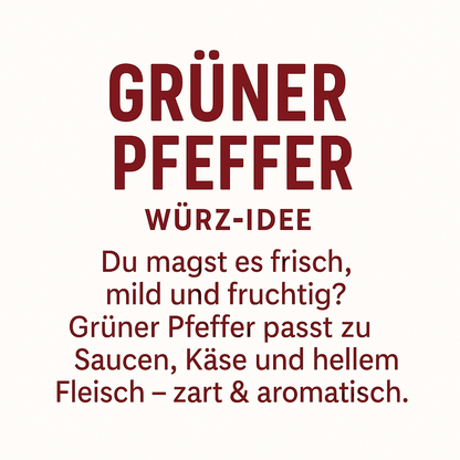 Grüner Pfeffer