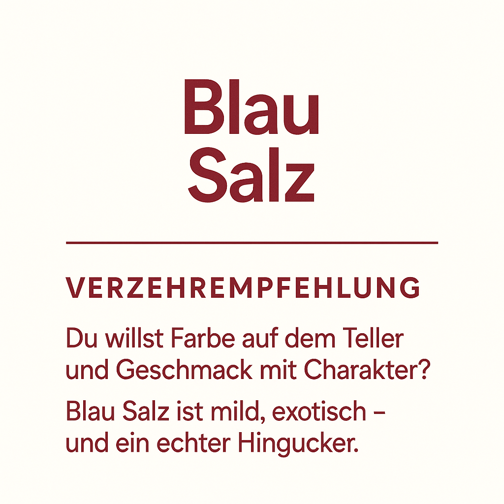 Blau Salz