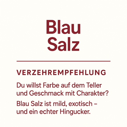 Blau Salz