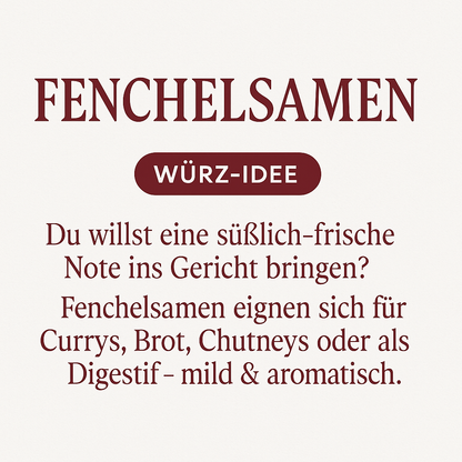 Fenchelsamen