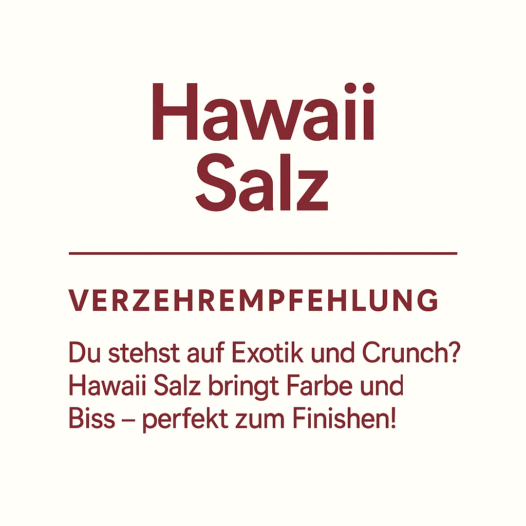 Hawaii Salz