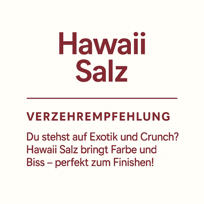 Hawaii Salz