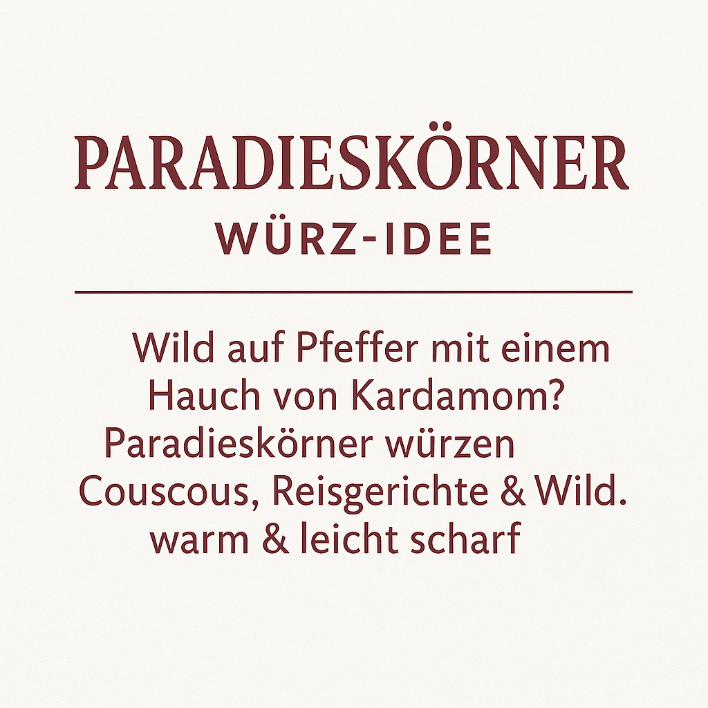 Paradieskörner