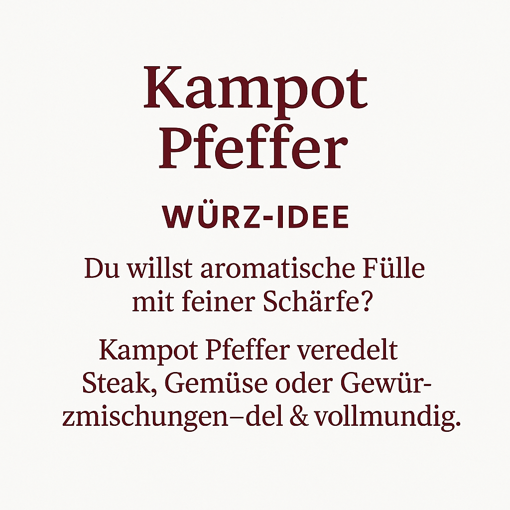 Kampot Pfeffer