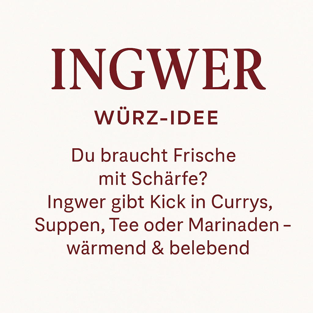 Ingwer