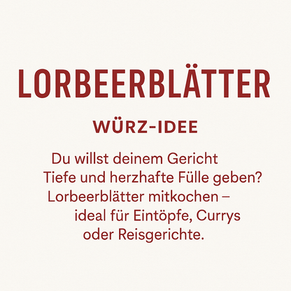 Lorbeerblätter