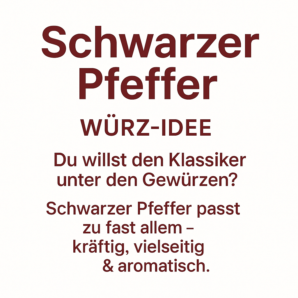 Schwarzer Pfeffer
