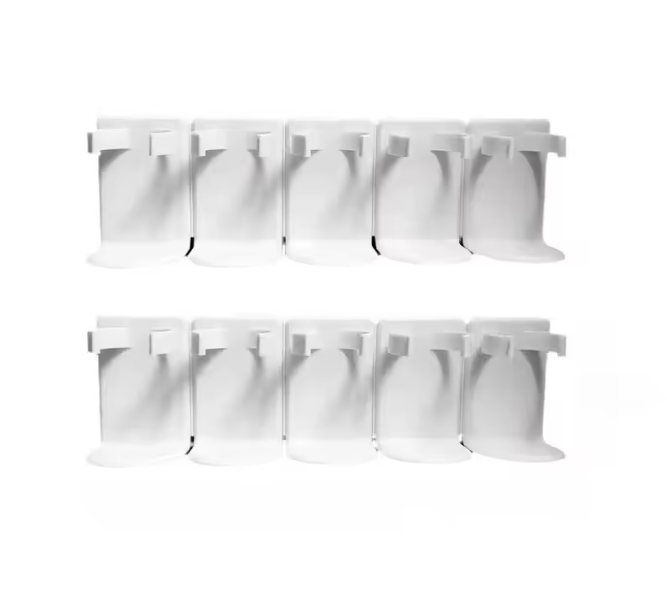 Wandmontierter Gewürzglashalter