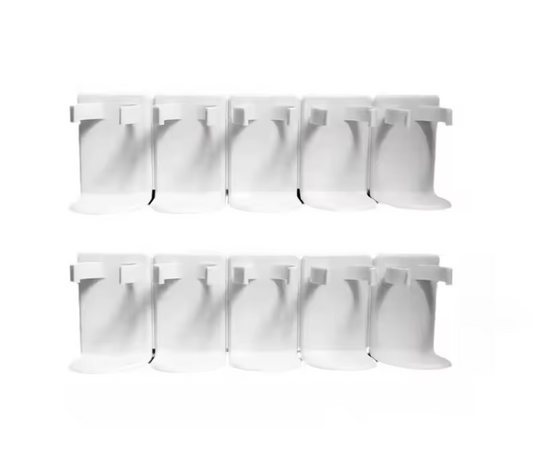 Wandmontierter Gewürzglashalter